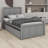 Platform Bed With Trundle Bed-1890338576