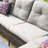 8-Person 97-inch Outdoor Wicker L-Shaped Patio Sectional with Cushions