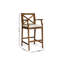 Bois - Splendide dossier croisé, coussins d'eau, 45,68 po de hauteur, assemblage, de 2, dossier, eau, H extérieur-1770904935