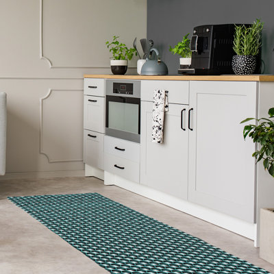 Chenille Geometric Indoor Rug