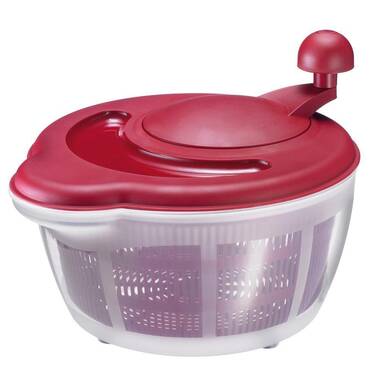 Westmark Vegetable and Salad Spinner w/ Pouring Spout, Red