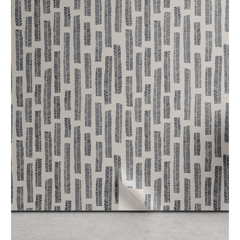 Rouleau de papier peint adhésif Jacobey, L 13 po x L 36 po
