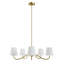 Wrought Iron 5-Light Chandelier-2144607141-2134210162