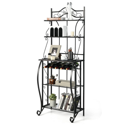Aliee 63.5cm W Metal Shelving Unit