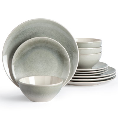 Piece Stoneware Dinnerware Set - Service for 4