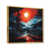 Gold Floater Framed