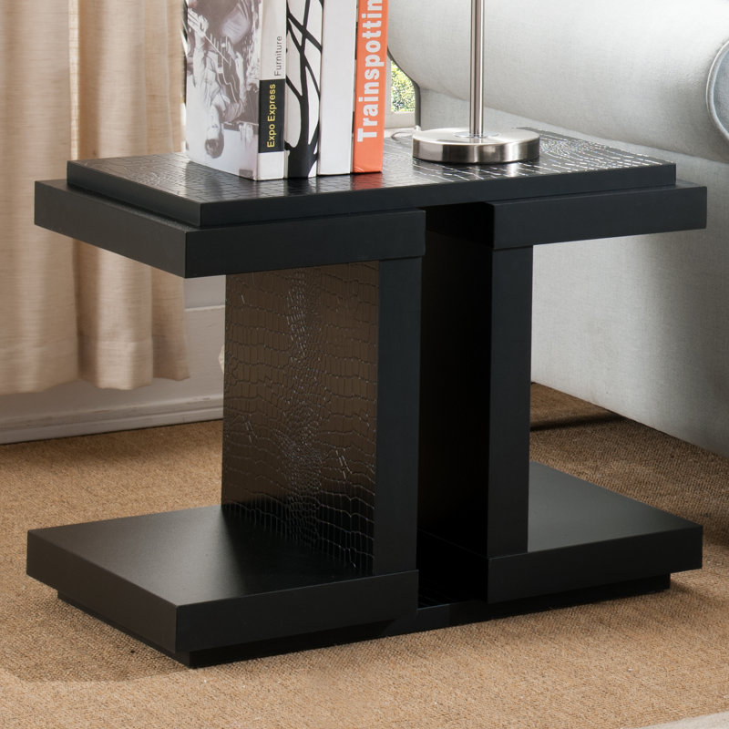 Pedestal End Table