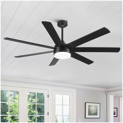 Ventilateur de plafond 72 po avec pales en contreplaqué pour salle à manger