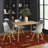 Armad Solid Wood Base Dining Table-1313071036