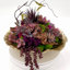 Vase en métal texturé