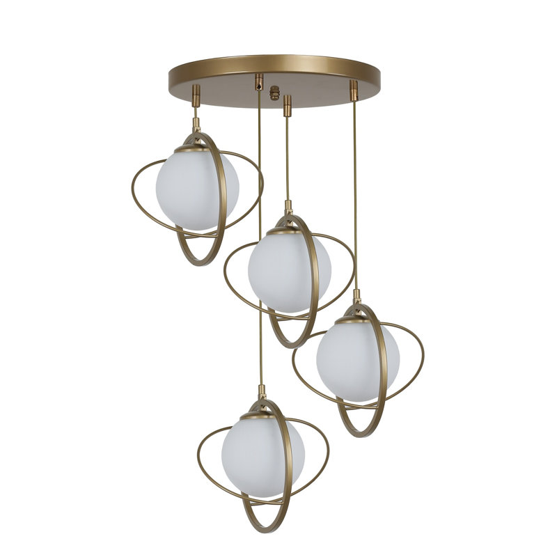 Lustre blanc antique élégant avec hauteur réglable, 27,6 po de diamètre x 27,6 po de hauteur | Corps en métal durable, douille E27 (40 W maximum), indice de protection IP20 | Parfait pour l'éclairage de la salle à manger, du salon ou du vestibule