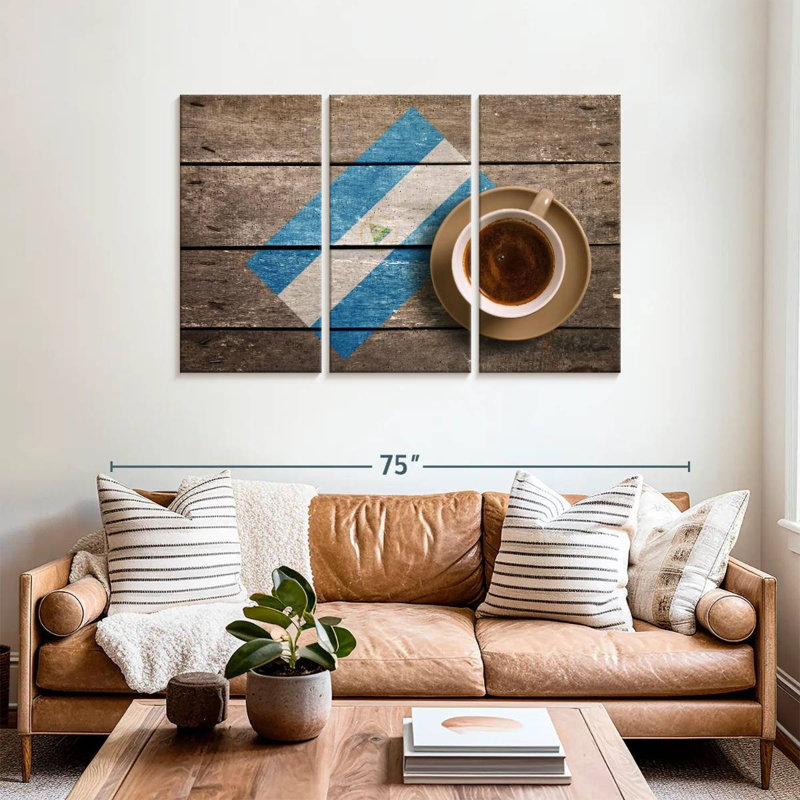 Nicaraguan Coffee, 36" H x 57" W