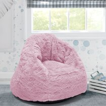 Wayfair  Pink Pre-Filled Bean Bag Chairs You'll Love in 2023