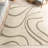 Baltej Modern Shag Cream/Ivory Area Rug-224439217