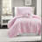 Charming 3-piece Bedding Sets, Microfiber Twin/twin Xl With Layered Ruffle Design