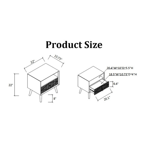 Dimensions du produit