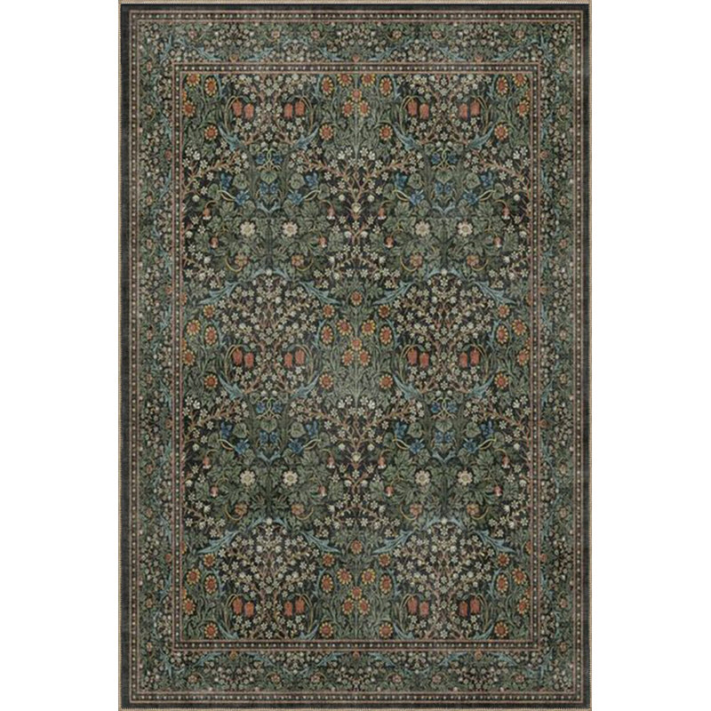 Tapis lavable à la machine Botanical Modern, Rectangle 3 pi 3 po x 4 pi 11 po
