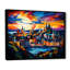 City Québec Popart, reproduction d'art sur toile-1053636626-1053636636