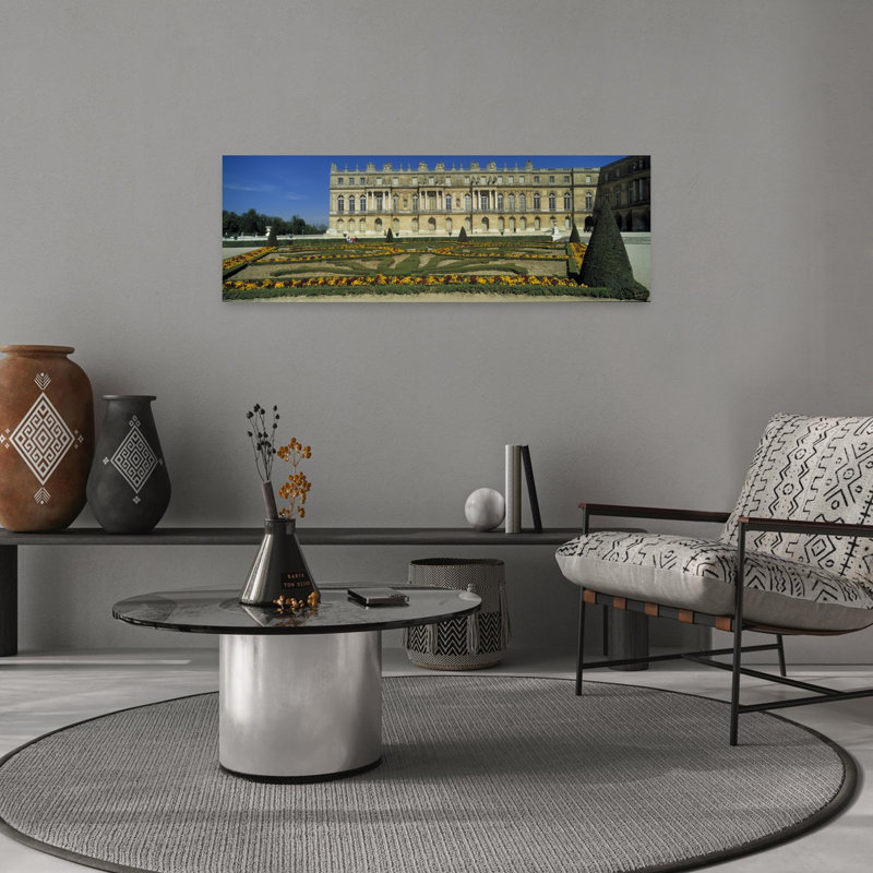 Château de Versailles, France, architecture, art mural, H 12 po x l 36 po