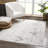 Elyjah Modern Abstract Marble Design Gray Area Rug-1874516331