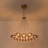 Newtown 19-Light 30" Dimmable Modern Cluster Glass Bubble Chandelier