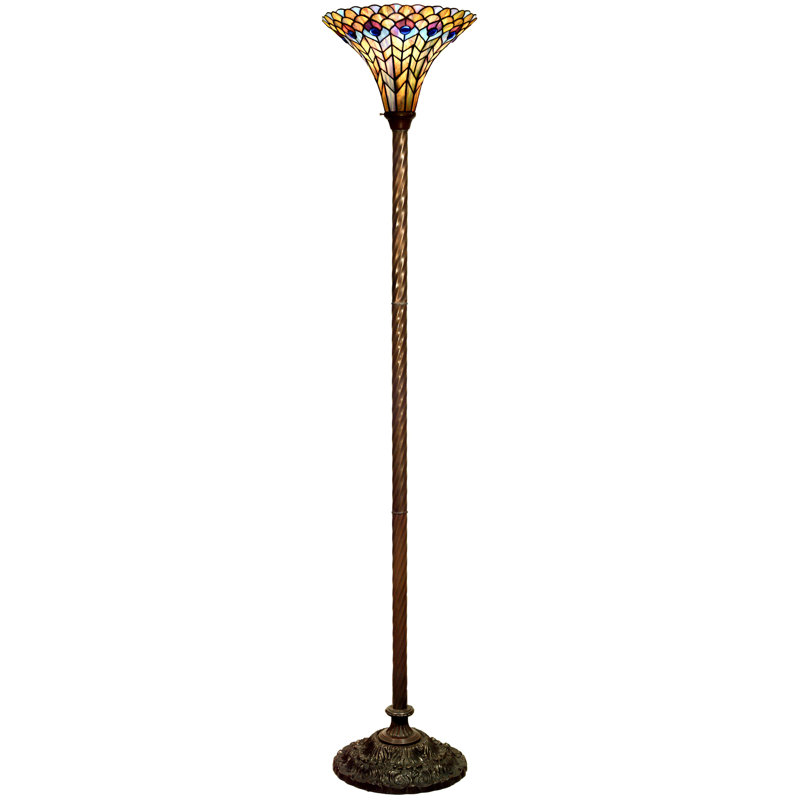 Pieper 72'' Bronze Torchiere Floor Lamp