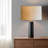 Beige Linen Oval Lamp Shade-122895736