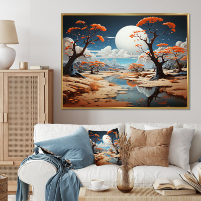 " Surrealism Desert Mirage I "