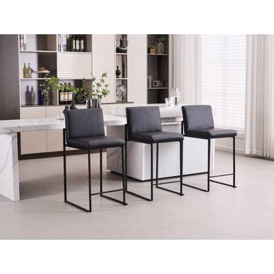 London Stackable 26" Seat Height Barstool Set