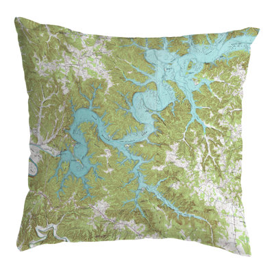 Indoor/Outdoor Square Throw Pillow