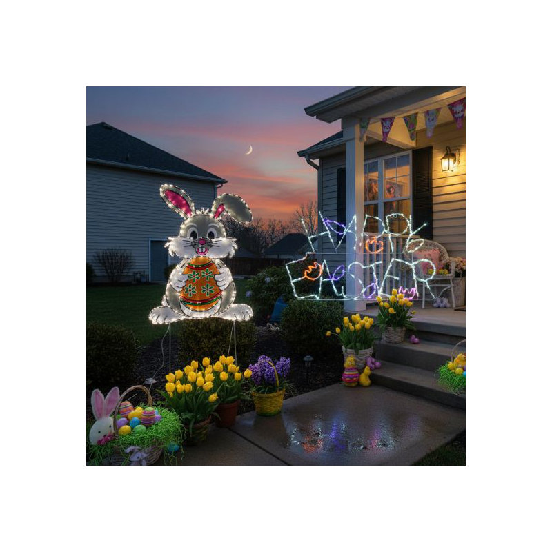 2D Easter Bunny
