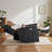 Oversized Dual Motors Lay Flat Power Recliner Lift Chair, for Heights 5'9''-6'7" Big and Tall People, Faux Leather-676954322