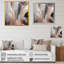 «Pink Rosegold Circle Complexity I - Abstract Modern Shapes», art mural transitionnel-1151658848-1151658855