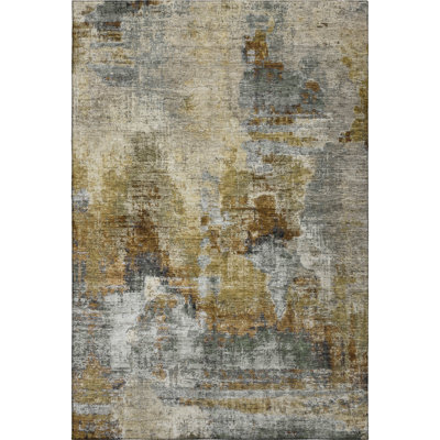 Premium Machine Washable Mayfield AMF2300 Abstract Rug