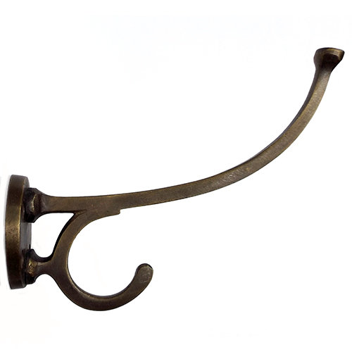 Wall Mounted Round Back Robe Hook