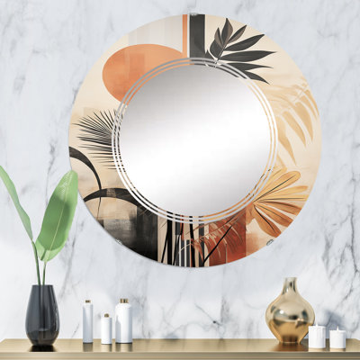 Jacksonia - Miroir mural moderne rond