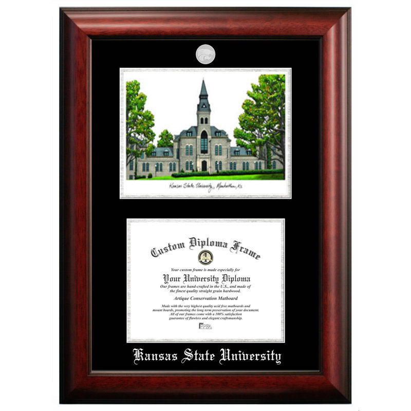 Cadre photo Kansas State University, 6 po x 9 po