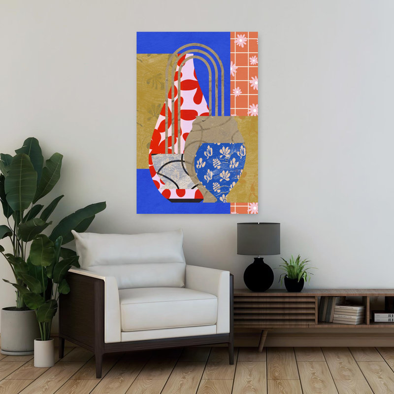 Art contemporain, art contemporain abstrait, H 36 po x l 24 po