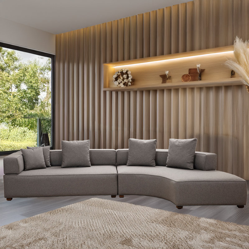 Canapé modulaire 70,9 po Passion, Accoudoir à droite (vu de face)