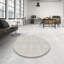 Tapis crème/gris tissé à la machine-895750295