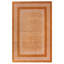 Tapis en coton tissé orange brûlé Alfa Rich Jida-1656720643