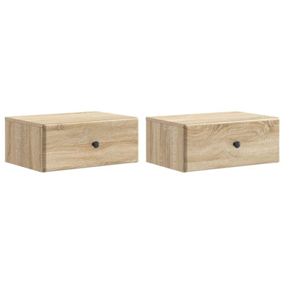 49cm W Manufactured Wood Bedside Table