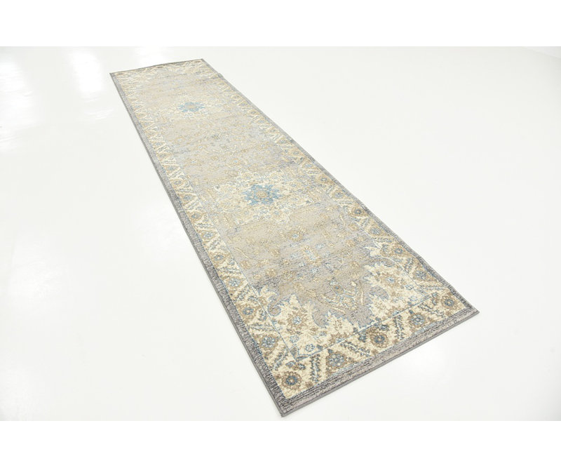Gwendolyn Floral Indoor Rug, Runner 2'7" x 10' - 2