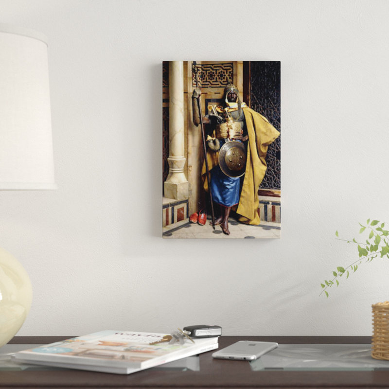 « the palace guard, 1892 », reproduction d’impression sur toile, H 26 po x l 18 po x P 1,5 po, Toile tendue, Pas de tapis