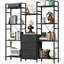 142cm H Metal Book Cabinet Bookcase-1644687024
