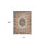 Tapis bleu tissé à la main Medallion-1733220789