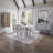 Triad Double Pedestal Dining Table with Leaf