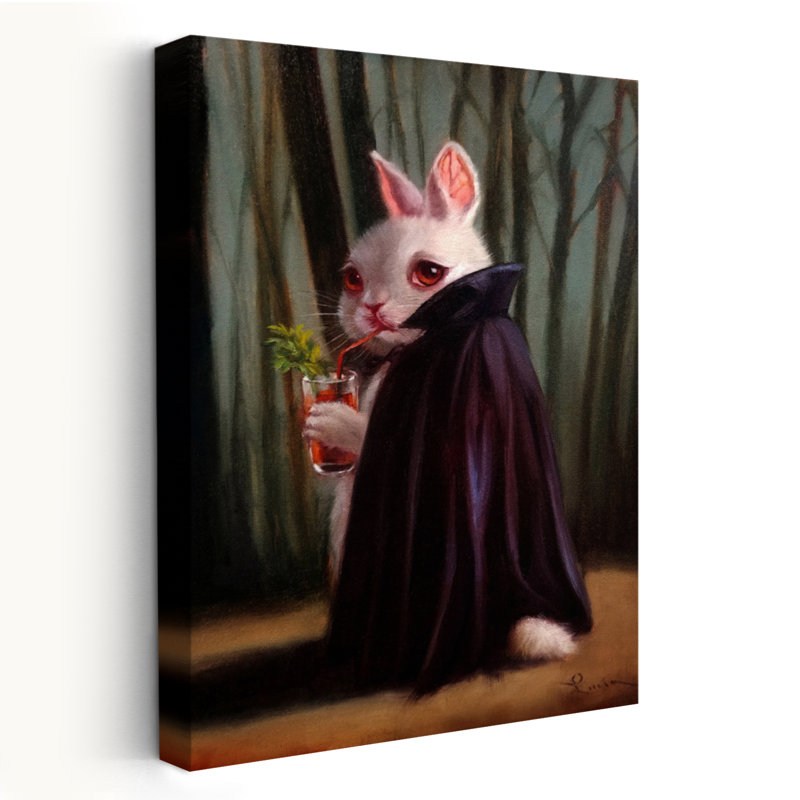 «Bewitching Hour» - enfants, animaux, surréalisme urbain et pop, humour, H 24 po x l 16 po