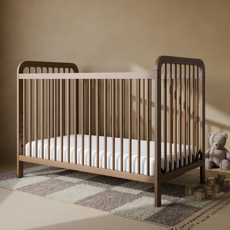 Lit de bébé convertible 3-en-1 Storkcraft Pasadena, Lit à barreaux, Noisette