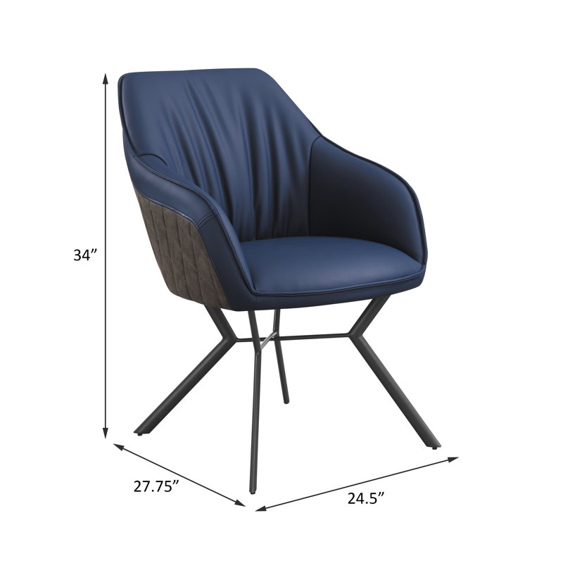 Chaises de salle à manger pivotantes Vesper